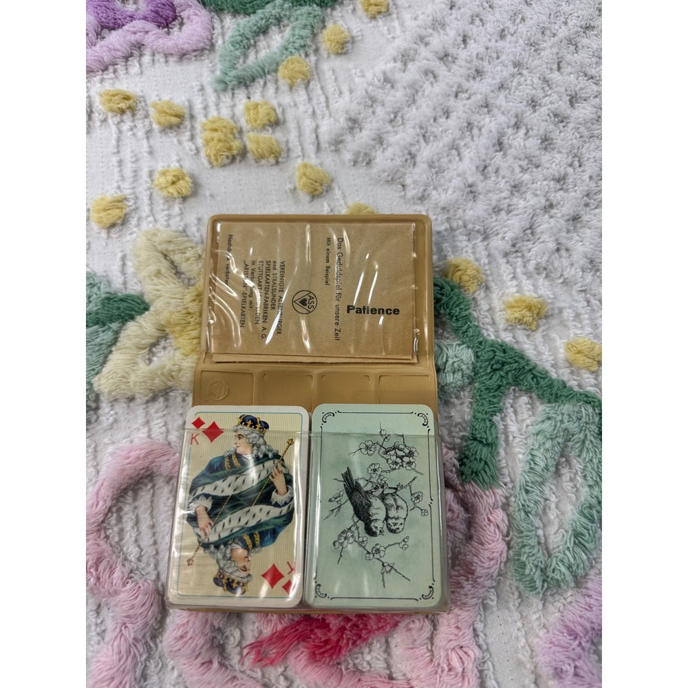 ASS Altenburger Patience Playing Cards Set German Solitaire‎ Game Vintage - Picture 5 of 14